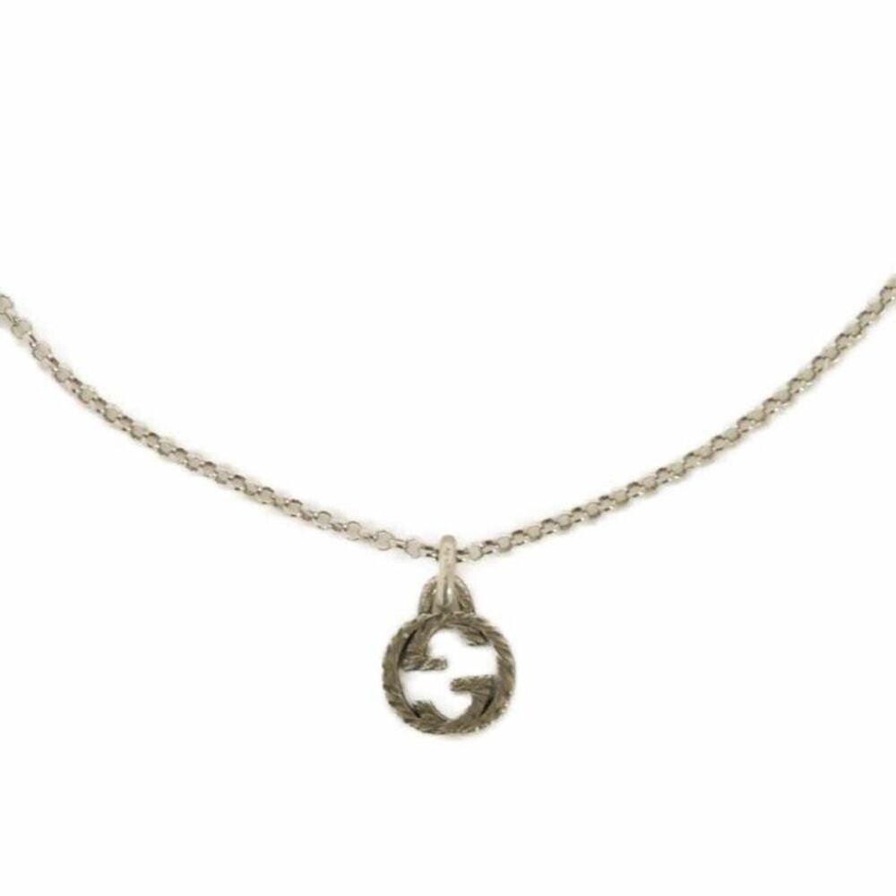 Gucci Interlocking G Ag925 Necklace